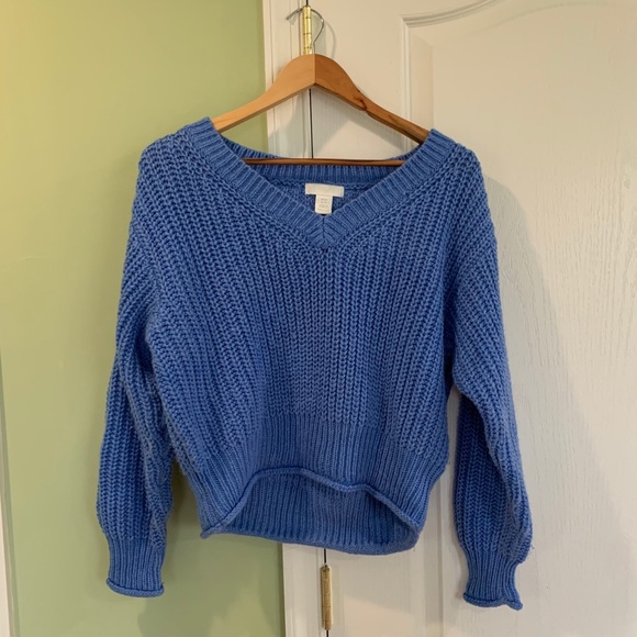 H&M Sweaters - H&M Blue Knit Sweater